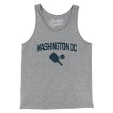 Washington Dc Pickleball Men/Unisex Tank Top-Athletic Heather-Allegiant Goods Co. Vintage Sports Apparel