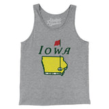 Iowa Golf Men/Unisex Tank Top-Allegiant Goods Co. Vintage Sports Apparel