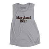 Maryland Beer Women's Flowey Scoopneck Muscle Tank-Allegiant Goods Co. Vintage Sports Apparel