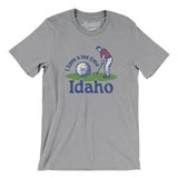 I Have A Tee Time In Idaho Men/Unisex T-Shirt-Athletic Heather-Allegiant Goods Co. Vintage Sports Apparel