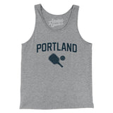 Portland Pickleball Men/Unisex Tank Top-Athletic Heather-Allegiant Goods Co. Vintage Sports Apparel
