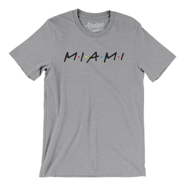 Miami Friends Men/Unisex T-Shirt-Allegiant Goods Co. Vintage Sports Apparel