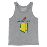 Arizona Golf Men/Unisex Tank Top-Allegiant Goods Co. Vintage Sports Apparel