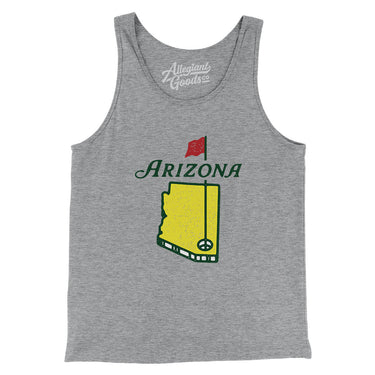 Arizona Golf Men/Unisex Tank Top-Allegiant Goods Co. Vintage Sports Apparel