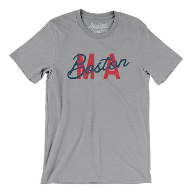 Boston Ma Overprint Overprinted Men/Unisex T-Shirt-Allegiant Goods Co. Vintage Sports Apparel