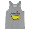Montana Golf Men/Unisex Tank Top-Athletic Heather-Allegiant Goods Co. Vintage Sports Apparel