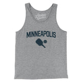 Minneapolis Pickleball Men/Unisex Tank Top-Athletic Heather-Allegiant Goods Co. Vintage Sports Apparel
