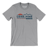 Lone Pine Mountain Sunset Men/Unisex T-Shirt-Athletic Heather-Allegiant Goods Co. Vintage Sports Apparel