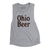 Ohio Beer Women's Flowey Scoopneck Muscle Tank-Allegiant Goods Co. Vintage Sports Apparel