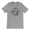 Oregon State Quarter Men/Unisex T-Shirt-Athletic Heather-Allegiant Goods Co. Vintage Sports Apparel