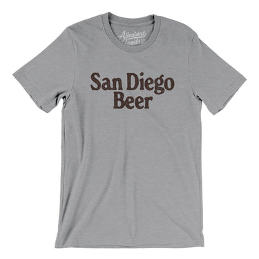 San Diego Beer Men/Unisex T-Shirt-Allegiant Goods Co. Vintage Sports Apparel