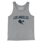Los Angeles Pickleball Men/Unisex Tank Top-Athletic Heather-Allegiant Goods Co. Vintage Sports Apparel