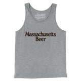 Massachusetts Beer Men/Unisex Tank Top-Allegiant Goods Co. Vintage Sports Apparel
