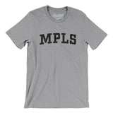 Mpls Varsity Men/Unisex T-Shirt-Allegiant Goods Co. Vintage Sports Apparel