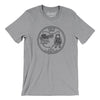 Ohio State Quarter Men/Unisex T-Shirt-Athletic Heather-Allegiant Goods Co. Vintage Sports Apparel
