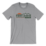 Fort Davis Mountain Sunset Men/Unisex T-Shirt-Athletic Heather-Allegiant Goods Co. Vintage Sports Apparel