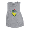 South Carolina Golf Women's Flowey Scoopneck Muscle Tank-Athletic Heather-Allegiant Goods Co. Vintage Sports Apparel