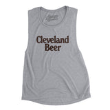 Cleveland Beer Women's Flowey Scoopneck Muscle Tank-Allegiant Goods Co. Vintage Sports Apparel