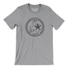 Texas State Quarter Men/Unisex T-Shirt-Athletic Heather-Allegiant Goods Co. Vintage Sports Apparel