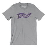 Sacramento Pennant Men/Unisex T-Shirt-Allegiant Goods Co. Vintage Sports Apparel