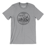 Virginia State Quarter Men/Unisex T-Shirt-Allegiant Goods Co. Vintage Sports Apparel