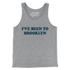 I've Been To Brooklyn Men/Unisex Tank Top-Athletic Heather-Allegiant Goods Co. Vintage Sports Apparel