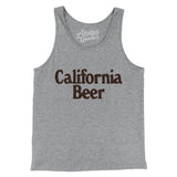 California Beer Men/Unisex Tank Top-Athletic Heather-Allegiant Goods Co. Vintage Sports Apparel