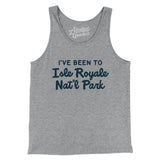 I've Been To Isle Royale National Park Men/Unisex Tank Top-Allegiant Goods Co. Vintage Sports Apparel