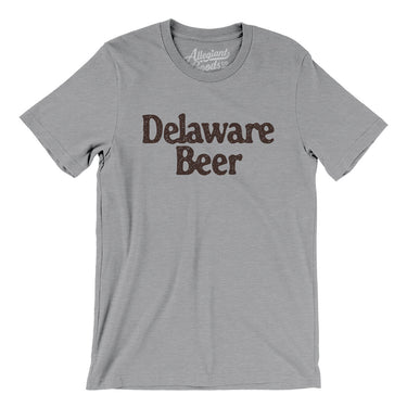 Delaware Beer Men/Unisex T-Shirt-Allegiant Goods Co. Vintage Sports Apparel