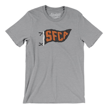 Sfca Pennant Men/Unisex T-Shirt-Allegiant Goods Co. Vintage Sports Apparel