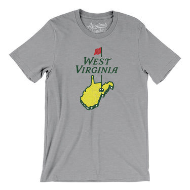 West Virginia Golf Men/Unisex T-Shirt-Allegiant Goods Co. Vintage Sports Apparel
