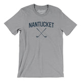 Nantucket Golf Men/Unisex T-Shirt-Athletic Heather-Allegiant Goods Co. Vintage Sports Apparel