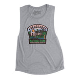 Everglades National Park Badge Women's Flowey Scoopneck Muscle Tank-Allegiant Goods Co. Vintage Sports Apparel