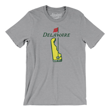 Delaware Golf Men/Unisex T-Shirt-Allegiant Goods Co. Vintage Sports Apparel