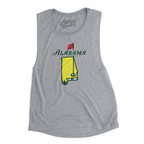 Alabama Golf Women's Flowey Scoopneck Muscle Tank-Allegiant Goods Co. Vintage Sports Apparel