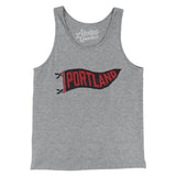 Portland Pennant Men/Unisex Tank Top-Allegiant Goods Co. Vintage Sports Apparel