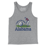 I Have A Tee Time In Alabama Men/Unisex Tank Top-Athletic Heather-Allegiant Goods Co. Vintage Sports Apparel