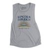 Lincoln Park Women's Flowey Scoopneck Muscle Tank-Athletic Heather-Allegiant Goods Co. Vintage Sports Apparel