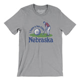 I Have A Tee Time In Nebraska Men/Unisex T-Shirt-Athletic Heather-Allegiant Goods Co. Vintage Sports Apparel