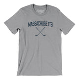 Massachusetts Golf Men/Unisex T-Shirt-Athletic Heather-Allegiant Goods Co. Vintage Sports Apparel