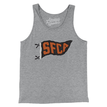 Sfca Pennant Men/Unisex Tank Top-Allegiant Goods Co. Vintage Sports Apparel