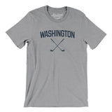Washington Golf Men/Unisex T-Shirt-Athletic Heather-Allegiant Goods Co. Vintage Sports Apparel