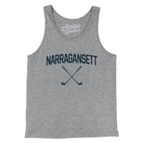 Narragansett Golf Men/Unisex Tank Top-Athletic Heather-Allegiant Goods Co. Vintage Sports Apparel