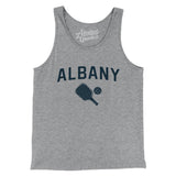 Albany Pickleball Men/Unisex Tank Top-Athletic Heather-Allegiant Goods Co. Vintage Sports Apparel