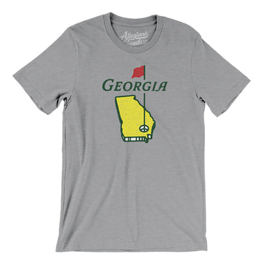 Georgia Golf Men/Unisex T-Shirt-Allegiant Goods Co. Vintage Sports Apparel