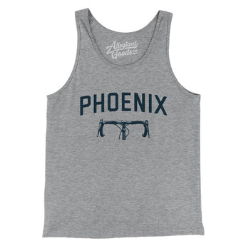 Phoenix Cycling Men/Unisex Tank Top-Athletic Heather-Allegiant Goods Co. Vintage Sports Apparel