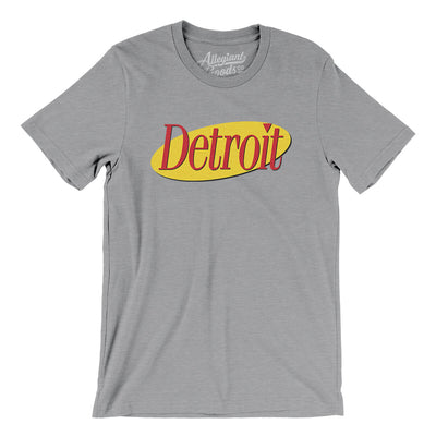 Detroit Seinfeld Men/Unisex T-Shirt-Athletic Heather-Allegiant Goods Co. Vintage Sports Apparel