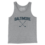 Baltimore Golf Men/Unisex Tank Top-Athletic Heather-Allegiant Goods Co. Vintage Sports Apparel