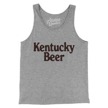 Kentucky Beer Men/Unisex Tank Top-Allegiant Goods Co. Vintage Sports Apparel