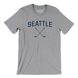 Seattle Golf Men/Unisex T-Shirt-Athletic Heather-Allegiant Goods Co. Vintage Sports Apparel